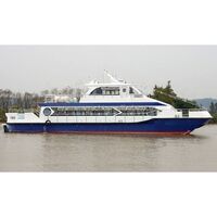 2022 New design Factory price 22.8m frp high speed passenger boat