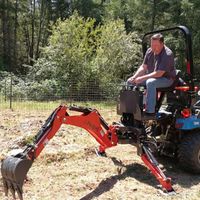 2019 FHM BHM155 mini tractor excavator backhoe