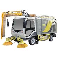 dedicated 4.5 cubic meter T50 electric leaf collecting machine