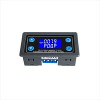 DC12V LED Digital Time Delay Relay Module Programmable Timer Relay Control Switch Timing Trigger Cycle with Case for Indoor