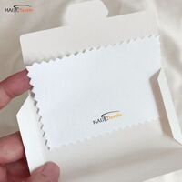 Chemicals Treated Paper Envelope Anti Tarnish Jewelry Cloth, Silver Jewellery Cleaner Polish Cloth