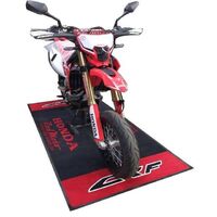 Customized anti-slip oil resistance motorcycle pit mat