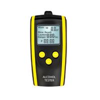 2021 New Accurate Value Car Alcohol Tester Led High Contrast Screen Display Breathalyzer Patented Alcohol Breath Tester HT-611