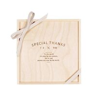 Customized wedding box, large empty box, exquisite wedding candy wooden gift box