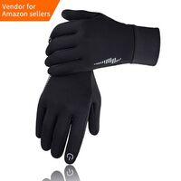 Custom touch screen reflective invierno para ciclismo guantes reflectivo Sport Gym men's workout hand gloves for running