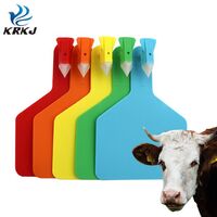KD550 Animal Farm one piece TPU ZA ear tag etiqueta oreja de cattle and sheep animals