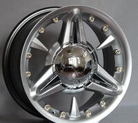 Comfortable and light Cadillac chrome rims 729