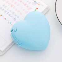 Heart-shaped 8.5cm*8.5cm*5cm stationery tape holder creative cartoon