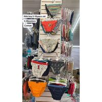 $0.39 NK316 Yiwu Amysi Clothing Mixed Color Mixed Size Kids Boys Cotton Briefs for 2-16 Years Old