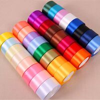 Inexpensive 1/8" to 4" Double Sided and Single Sided 100% Polyester Ribbon for Every Occasion