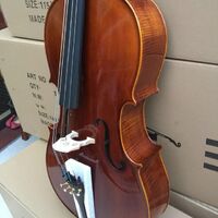 Professional handmade flame cello 4/4
