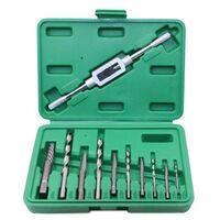 Broken Speed ​​Out Strip Extractor De Parafuso Remover 11 Pieces/Set Damaged Screw Extractor Bits with Tap Wrench