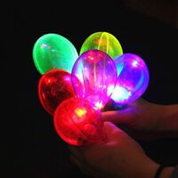 Night Bivrate Glitter Plastic Egg Shakers, Maracas, Toy Musical Instruments, Music Toys