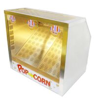 Commercial Popcorn Maker and Electric Popcorn Warmer Display Snack Food Warmer Display Case For Sale
