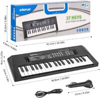 37 Keyboard with Microphone Smart Toys Children Multifunctional Electric Musical Instrument Piano