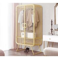 Living Room Furniture Metal Wardrobe Metal Wardrobe Shop Furniture Shop Display In Stock Fast Shipping