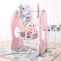 Factory Price Inner Arms Plastic Pink Armchair for rocking chair