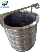 SS304 Basket wear-resistant screen drum for pulping machine