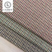 Sale high quality 50% plaid wool tartan plaid jacket women's fabric