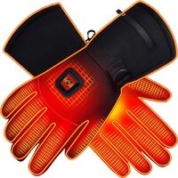 Popular USB hand warmer three-speed adjustable temperature riding motorcycle ski gloves with battery box