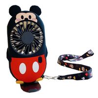 Electric desk fan Mickey Mouse Mickey Mouse mini super portable USB fan