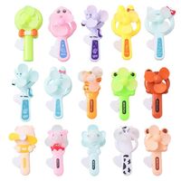 Manual Pressure Small Fan for Children Portable Manual Plastic Handmade Crack Fan/Mini Kids Toys Mini Fan/Small Custom Fan Toys