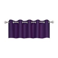 Pure Purple Drapery 70x18" Blackout Grommet Style Drapery 100% Polyester 1 pc/pk