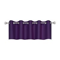 Pure Purple Drapery 70x18" Blackout Grommet Style Drapery 100% Polyester 1 pc/pk
