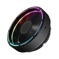 ARGB RGB Hydraulic Bearing 90W TDP Fan Air CPU Cooler with Radiator