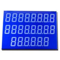 7-segment LCD digital LCD display module with fuel distributor 22