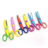 DIY Lace Scissors Plastic Scissors Paper Cuts for Scrapbooking