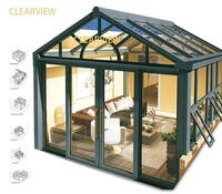 CLEARVIEW Four Seasons Aluminum Gable Detached Sunroom Winter Garden House