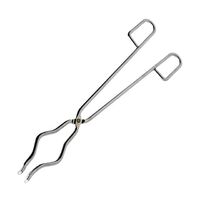 Crucible Tongs, Professional Grade 45cm Crucible Tongs Metal Lab Supplies Stainless Steel Beaker Grips