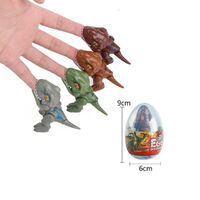 New flexible toy with dinosaur finger mini dinosaur eggs