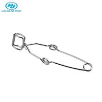 HAIJU Laboratory Spring Tools Glass Tube Supplies Clip Holder Heated Stainless Steel Test Tube Clips/Clamps