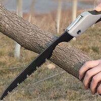 Fast chip removal SK5 steel folding handsaw for cutting wood and bamboo