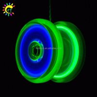 Custom Logo Printing LED Light YOYO Magical Blinking Yoyo for Kids Toys