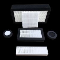 Heat Resistant HEPA Air Filter Manufacturer Air Purifier Parts Real HEPA Filter Custom