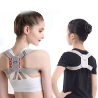 Smart Sensor Vibration Reminder Adjustable Upper Back Support Smart Posture Corrector