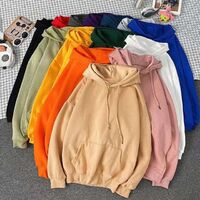 Wholesale Wool Sweaters Fashionable, Casual Case with Polyester / Cotton Brush Plus Size M-5XL Men's Empty Hood Hood /