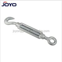 High Quality DIN1480 Galvanized Forged Eye Hook Turnbuckle