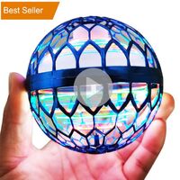 Nova 360 Spinning Hover Ball Magic LED Mini Drone Flying Gyro Spinning Ball Flynova Pro Flying Ball Toy