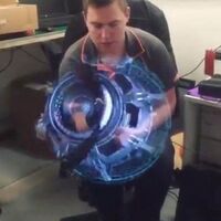 Hot selling new led 3d holographic fan 3d holographic advertising products