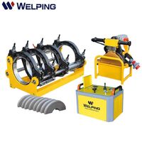 Welping China Factory 250mm Hydraulic PE Plastic Pipe Butt Fusion Welding Hdpe Pipe Welding Machine