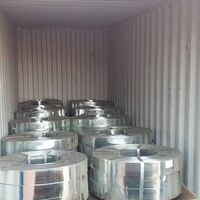 0.95mm thick galvanized steel coil, blue PVC bag