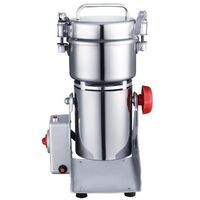 300g small animal feed grinder wheat flour mill flour mill machinery spice and sauce machine