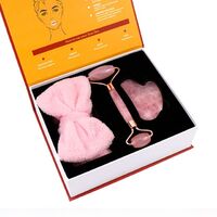 BestsellersOEM Own Brand High Quality Anti-aging Natural Jade Rose Powder Quartz Facial Jade Roller