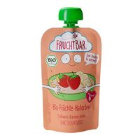 Fruchtbar Organic Puree Strawberry Banana Oatmeal Fruit Porridge Baby Food 120g