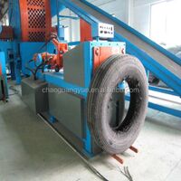 Hydraulic tire drawing machine