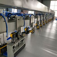 The latest large capacity automatic punching machine high frequency tarpaulin welding machine